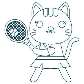 Раскраска Кошечки