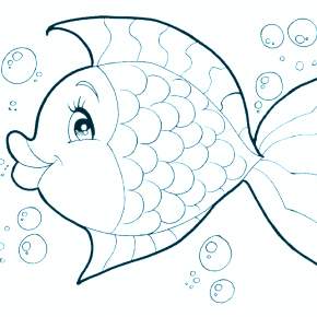 Раскраски Рыбки