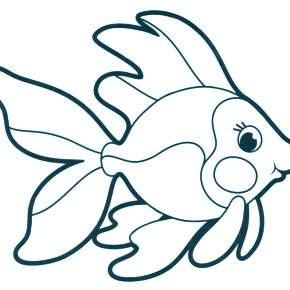 Раскраски Рыбки