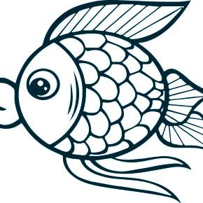 Раскраски Рыбки