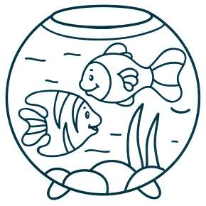 Раскраски Рыбки