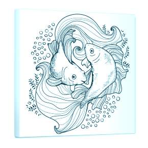 Раскраски Рыбки