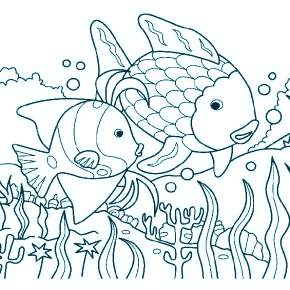 Раскраски Рыбки