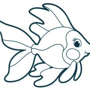 Раскраски Рыбки