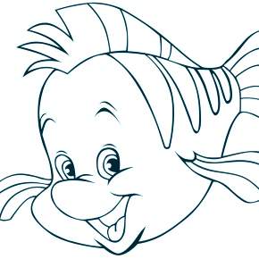 Раскраски Рыбки