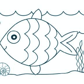 Раскраски Рыбки