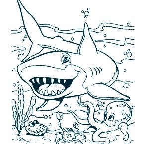 Раскраски Рыбки