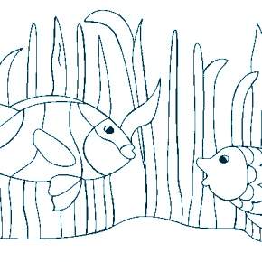 Раскраски Рыбки
