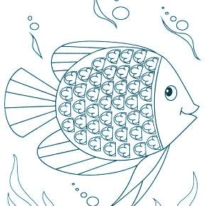 Раскраски Рыбки