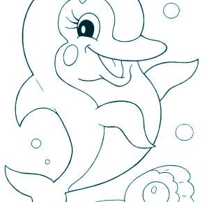 Раскраски Рыбки