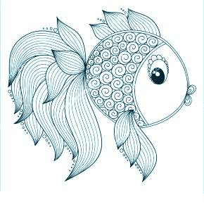 Раскраски Рыбки