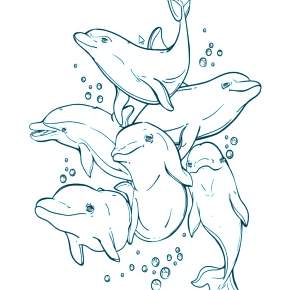 Раскраски Рыбки