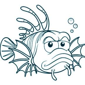 Раскраски Рыбки