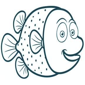 Раскраски Рыбки