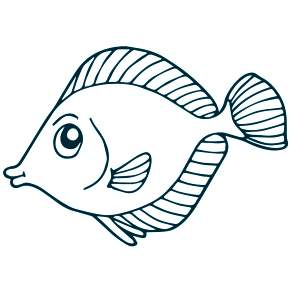 Раскраски Рыбки