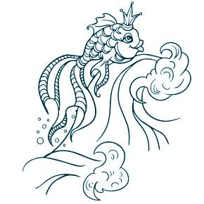 Раскраски Рыбки