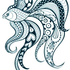 Раскраски Рыбки