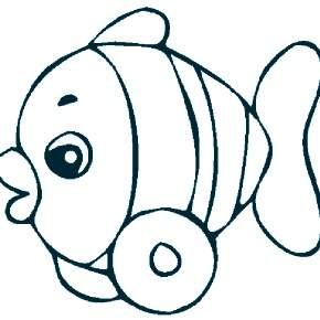 Раскраски Рыбки
