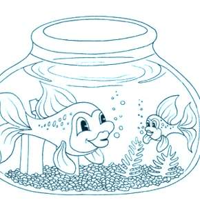 Раскраски Рыбки