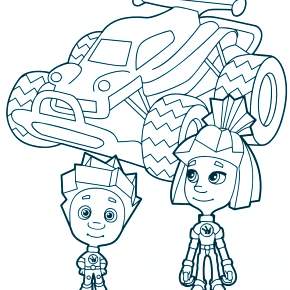 Раскраски Фиксики Раскраски Фиксики