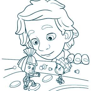 Раскраски Фиксики Раскраски Фиксики