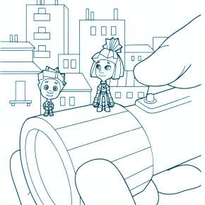 Раскраски Фиксики Раскраски Фиксики