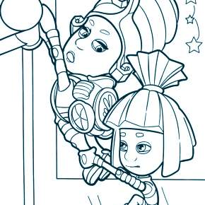 Раскраски Фиксики Раскраски Фиксики