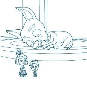 Раскраски Фиксики Раскраски Фиксики