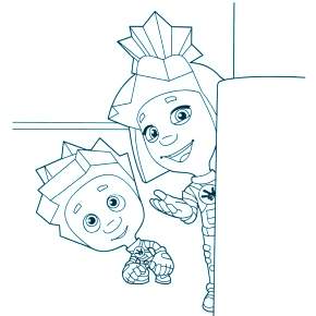 Раскраски Фиксики Раскраски Фиксики