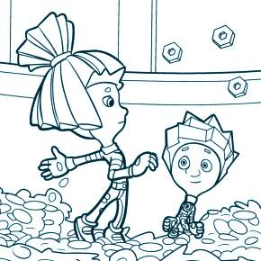 Раскраски Фиксики Раскраски Фиксики