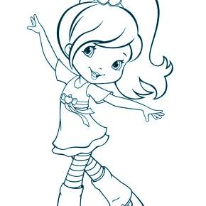 Раскраска Кукла Раскраска Кукла