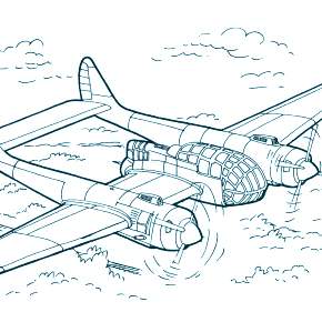 Раскраска Космос