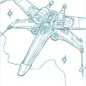 Раскраска Космос