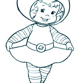 Раскраска Космос