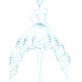 Раскраска Платья Раскраска Платья