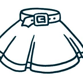 Раскраска Платья Раскраска Платья