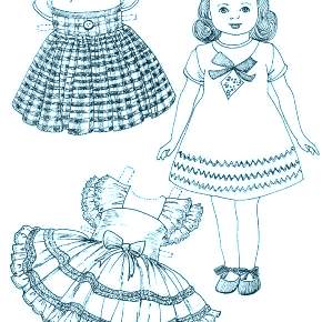 Раскраска Платья Раскраска Платья