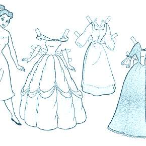 Раскраска Платья Раскраска Платья