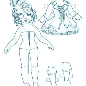 Раскраска Платья Раскраска Платья