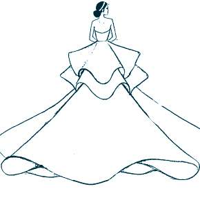 Раскраска Платья Раскраска Платья