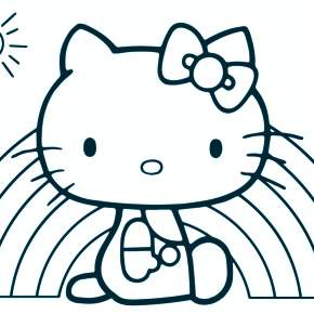 Раскраска Радуга Раскраска Радуга