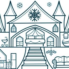 Раскраска Город Раскраска Город