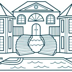 Раскраска Город Раскраска Город