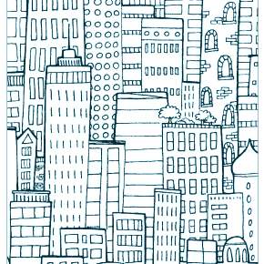 Раскраска Город Раскраска Город