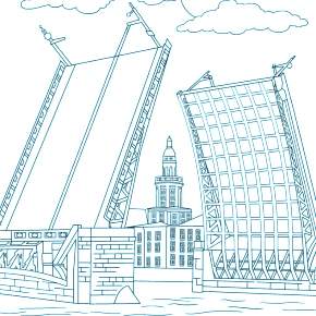 Раскраска Город Раскраска Город