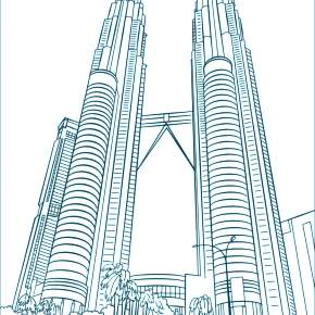 Раскраска Город Раскраска Город