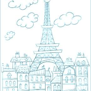 Раскраска Город Раскраска Город