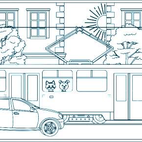 Раскраска Город Раскраска Город