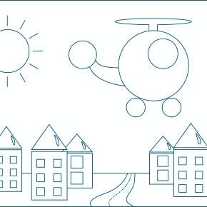 Раскраска Город Раскраска Город