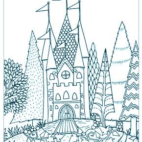 Раскраска Город Раскраска Город